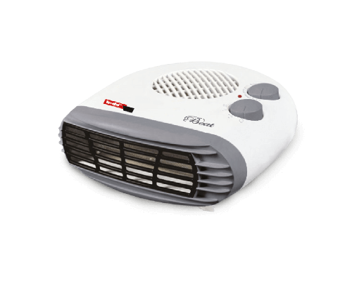 Indo 400W Beat Fan Room Heater (White)