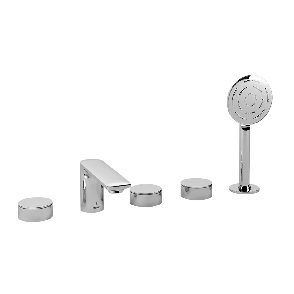 Jaquar Laguna 5 Hole Bathtub Mixer LAG-CHR-91287 (Chrome)