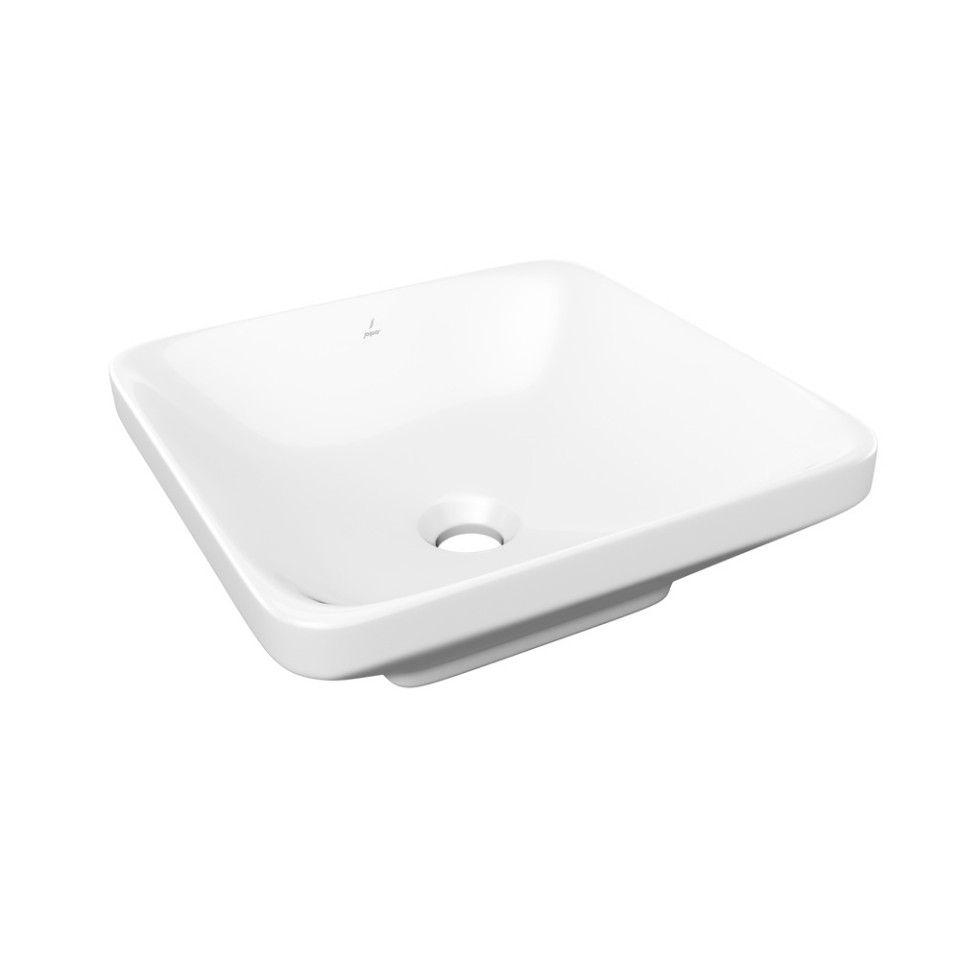 Jaquar Laguna Table Top Basin 15 inch X 15 inch LAS-WHT-91901 (White)