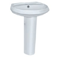 Jaquar Solo Full Pedestal for SLS-WHT-6801 SLS-WHT-6301 (White)