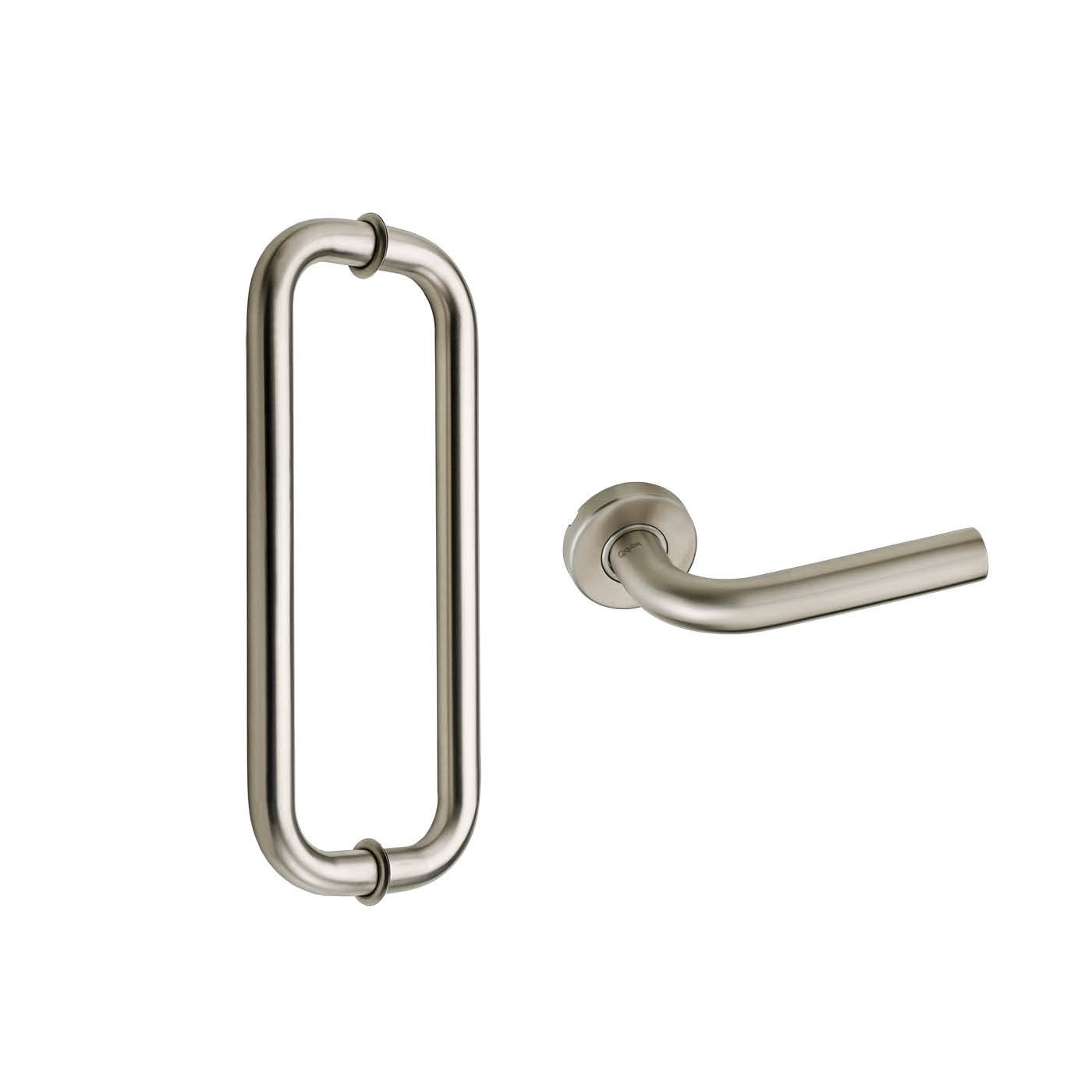 Quba Elite Pull Door Handle Set Q-1005-PL-300 SSM (SS-304)