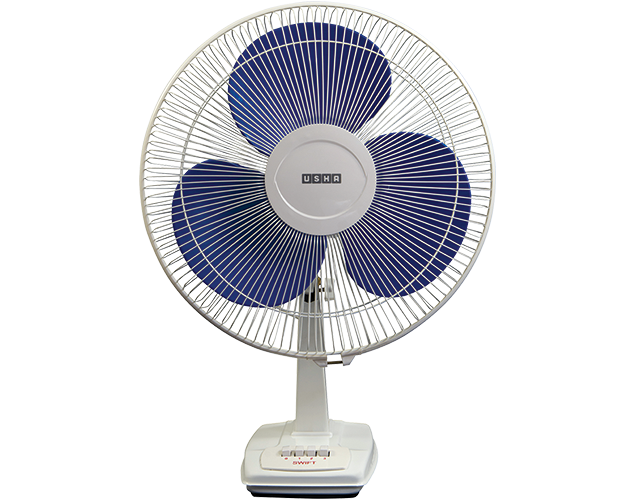 Usha Swift 400mm Table Fan (Purple)