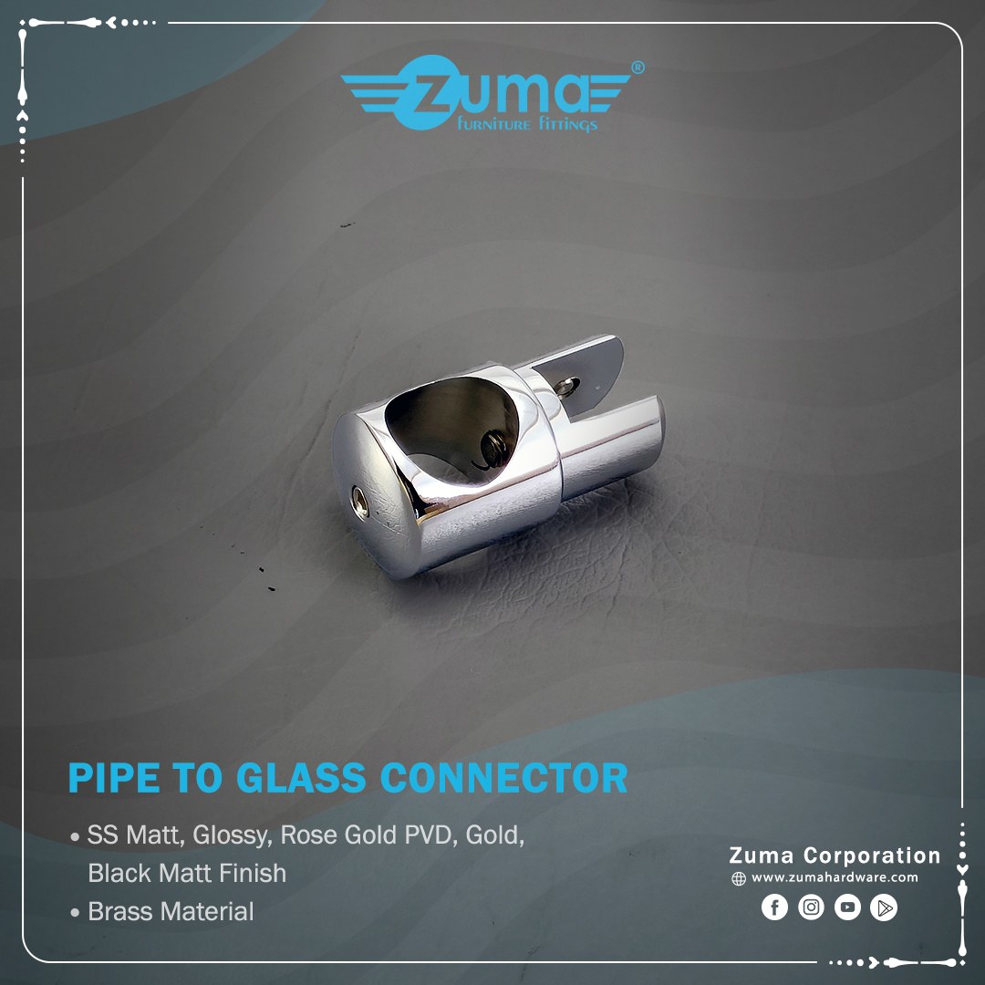 Zuma Pipe To Glass Connector ZGF-KH0203M (Matt)