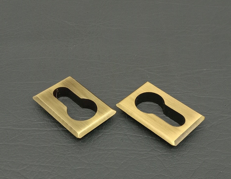 Zuma Rectangle Key Hole Antique ZLS-KH0201A (Brass)
