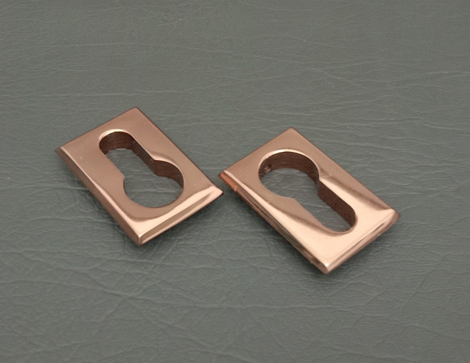 Zuma Rectangle Key Hole Rose Gold ZLS-KH0201R (Brass)