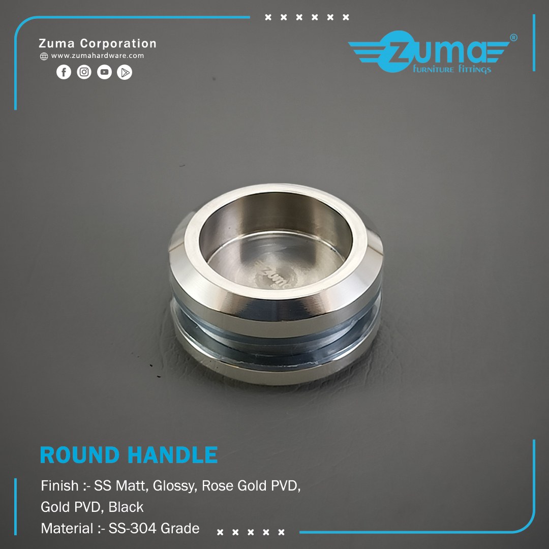 Zuma Round Handle ZGF-HK02G (Glossy)