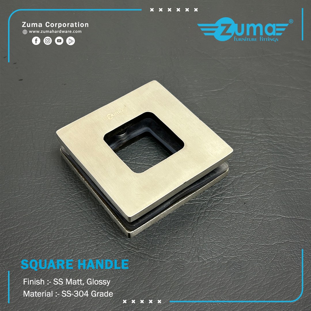 Zuma Square Handle ZGF-HK03G (Glossy)
